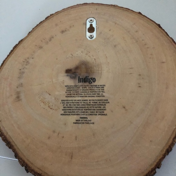 Expression wood slice from Indigo - Picture 3 of 3